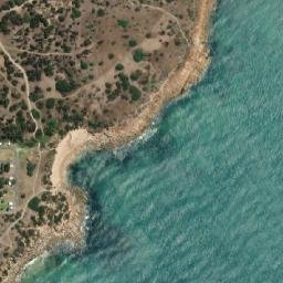 Satellite imagery of Frenchman Rock, AU
