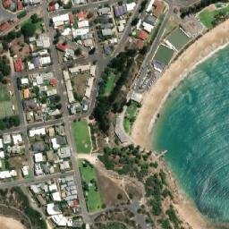 Satellite imagery of Commodore Point, AU