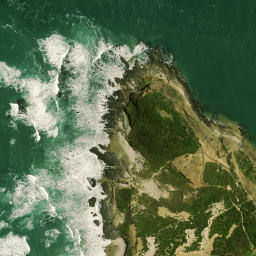 Satellite imagery of South Head, NZ