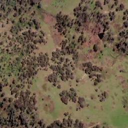 Satellite imagery of Bago Mountain, AU