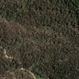Satellite imagery of Harrisons Peak, AU