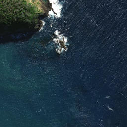 Satellite imagery of Rangitapu Point, NZ