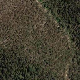 Satellite imagery of Harrisons Peak, AU