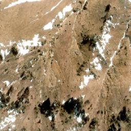 Satellite imagery of Cerro Nevado, AR