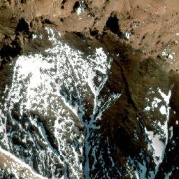 Satellite imagery of Cerro Nevado, AR
