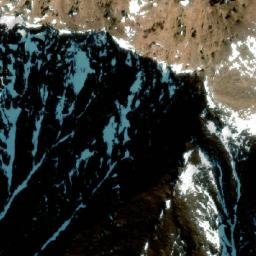 Satellite imagery of Cerro Nevado, AR