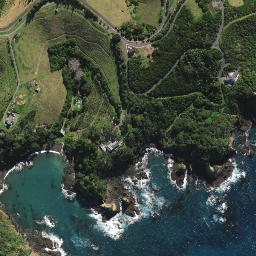 Satellite imagery of Tutukaka Head (South Gable), NZ