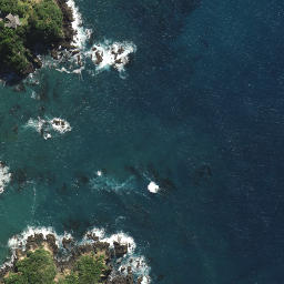 Satellite imagery of Tutukaka Head (South Gable), NZ