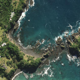Satellite imagery of Whau Point, NZ