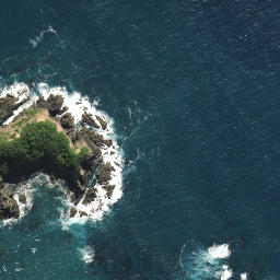 Satellite imagery of Whau Point, NZ