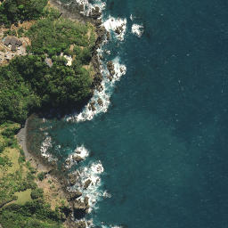 Satellite imagery of Whau Point, NZ