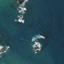 Satellite imagery of Kumi Point, NZ