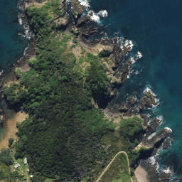 Satellite imagery of Ngamatengau Point, NZ