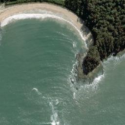 Satellite imagery of Three Islet Point, AU