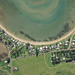 Satellite imagery of Te Whangai Head, NZ