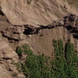 Satellite imagery of Cerro Las Arvejas, CL