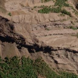 Satellite imagery of Cerro Las Arvejas, CL