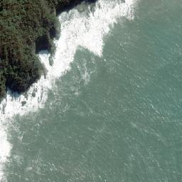 Satellite imagery of Three Islet Point, AU