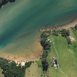 Satellite imagery of Waipuna Pa, NZ