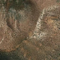 Satellite imagery of Cerro Huemul, AR