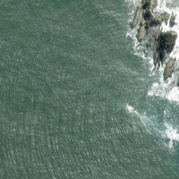 Satellite imagery of Three Islet Point, AU