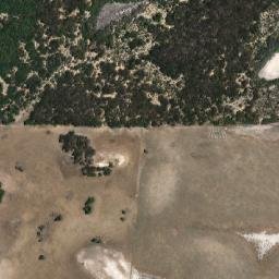 Satellite imagery of Mount Sandy, AU