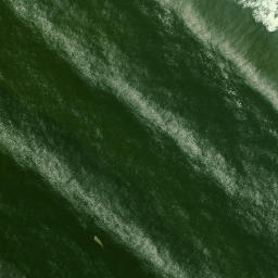 Satellite imagery of Maunganui Bluff, NZ