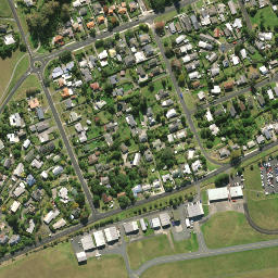 Satellite imagery of Kaiwaka Point, NZ