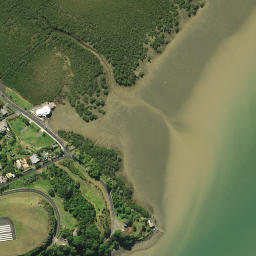 Satellite imagery of Stevens Point, NZ