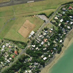 Satellite imagery of Stevens Point, NZ