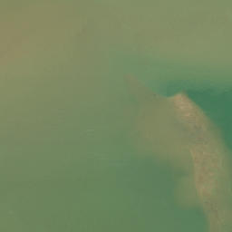 Satellite imagery of Kaiwaka Point, NZ