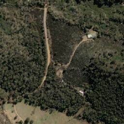Satellite imagery of Wyanbene Hill, AU