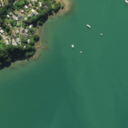 Satellite imagery of Solomons Point, NZ