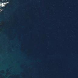 Satellite imagery of Awarua Rock, NZ