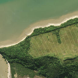 Satellite imagery of Knight Point, NZ