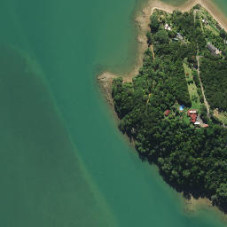 Satellite imagery of Martin Point, NZ