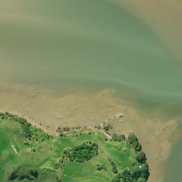 Satellite imagery of Onemama Point, NZ