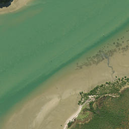 Satellite imagery of Knight Point, NZ