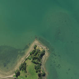 Satellite imagery of Manganese Point, NZ