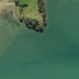 Satellite imagery of Manganese Point, NZ
