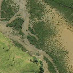 Satellite imagery of Mangawhati Point, NZ