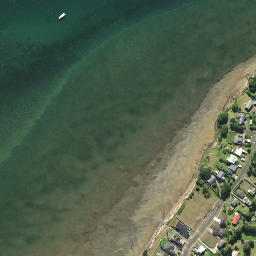 Satellite imagery of One Tree Point, NZ