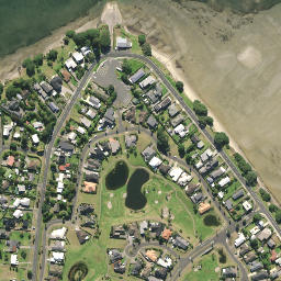 Satellite imagery of One Tree Point, NZ