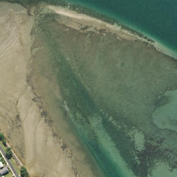 Satellite imagery of Sinclair Point, NZ