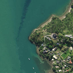 Satellite imagery of Darch Point, NZ