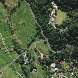 Satellite imagery of Castle Rock, NZ