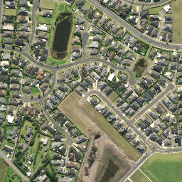 Satellite imagery of Sinclair Point, NZ