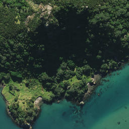 Satellite imagery of Castle Rock, NZ