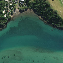 Satellite imagery of Castle Rock, NZ