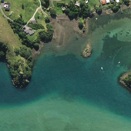 Satellite imagery of Castle Rock, NZ